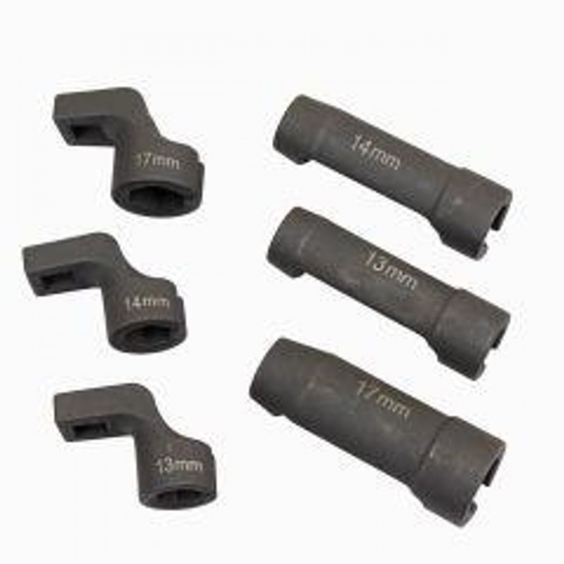US PRO 6pc 3/8" dr Exhaust Gas Temperature Sensor Socket Set 13mm 14mm