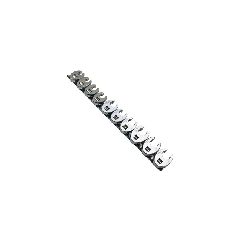 Flex Crows Foot Wrench Set 3/8