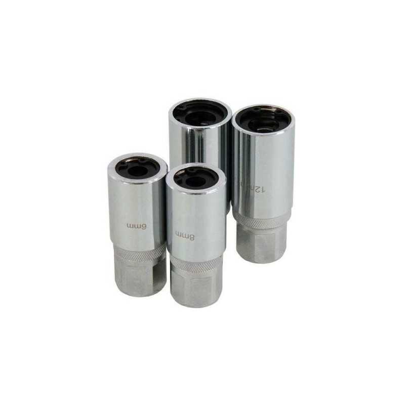 Stud Extractor/installer Set - 4pc 6-8-10-12mm & 1/2dr Socket Set | ASP ...