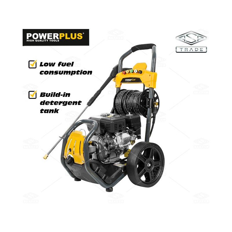 PowerPlus 3900PSI Petrol Pressure Washer ASP TRADE