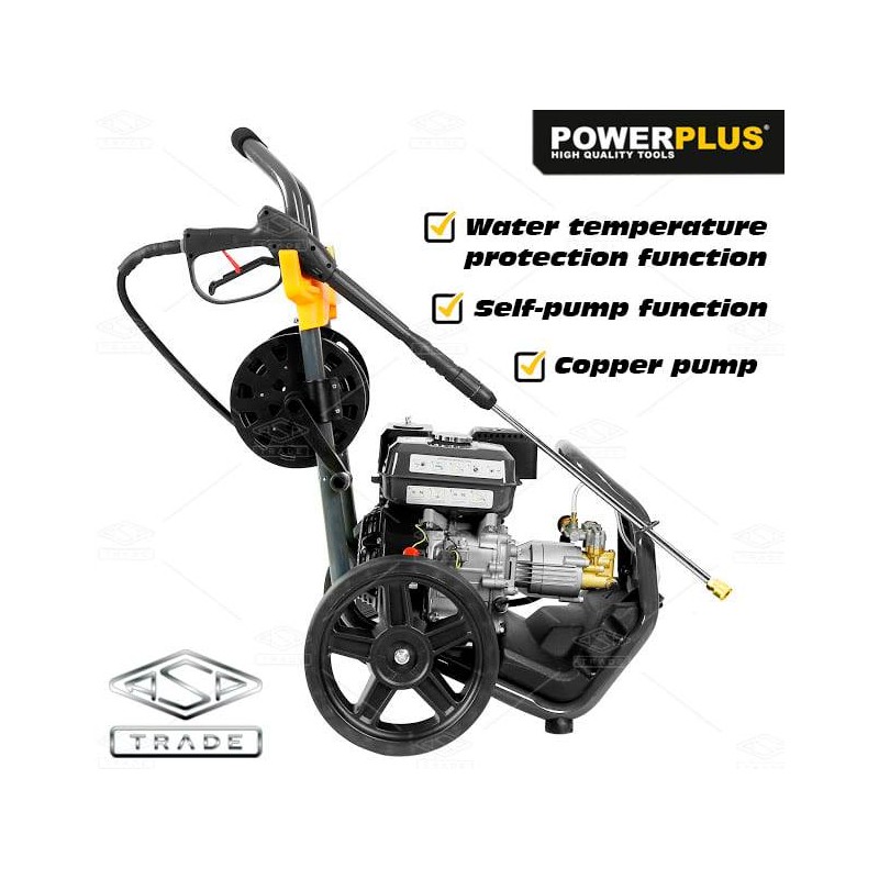PowerPlus 3900PSI Petrol Pressure Washer ASP TRADE